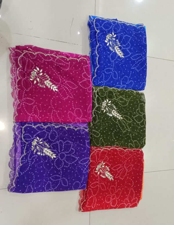 Chunri Katdana saree