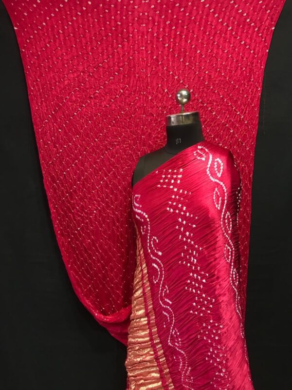Modal Gajji silk Pink