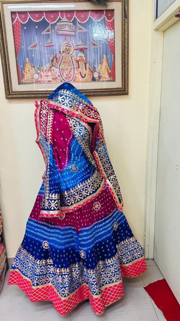 Lehenga taffeta silk