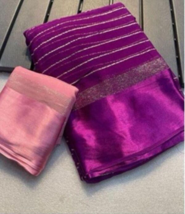 Satin Georgette Saree